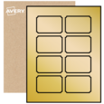Étiquettes rectangulaires