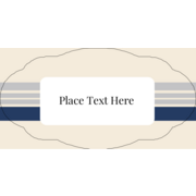 Retro Stripe - blue