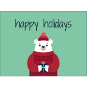 Winter Animals - Bear