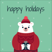 Winter Animals - Bear