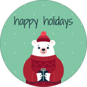 Winter Animals - Bear