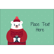 Winter Animals - Bear