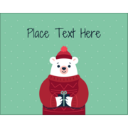 Winter Animals - Bear