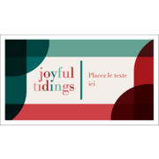 Joyful Tidings – Rouge et vert