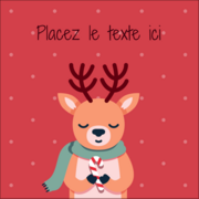 Animaux d’hiver – Cerf