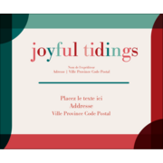 Joyful Tidings – Rouge et vert