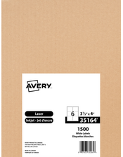 White Rectangle Labels