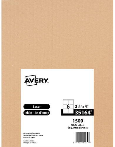 White Rectangle Labels