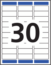 Avery&reg; Étiquettes Rectangulaires