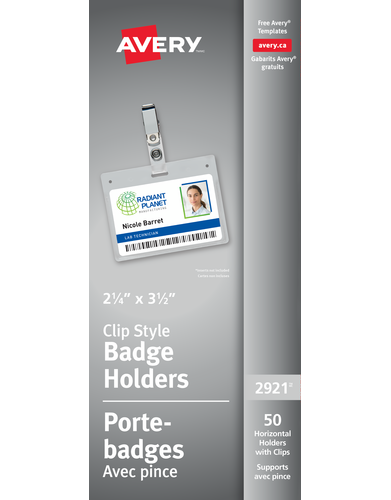 Avery® Name Badge Holder