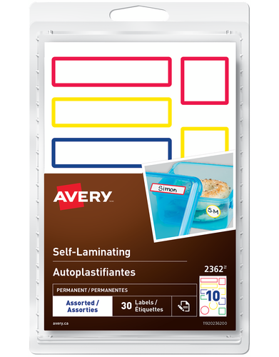  Self-Laminating Labels