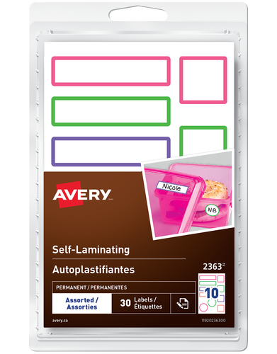  Self-Laminating Labels