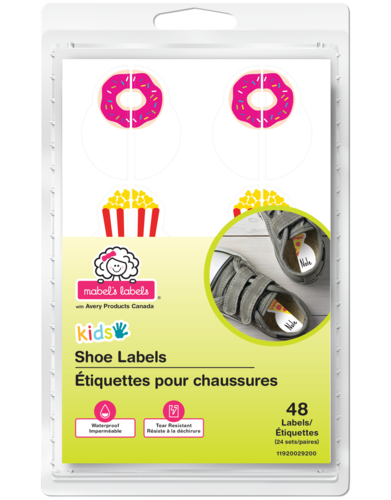 Avery&reg; with Mabel's Labels&reg; Shoe Labels - Food