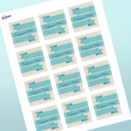 Professional Printed Square Labels