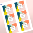 Professional Printed Square Labels