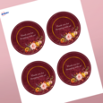 Professional Printed Round Labels