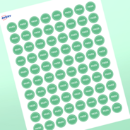 Professional Printed Round Labels