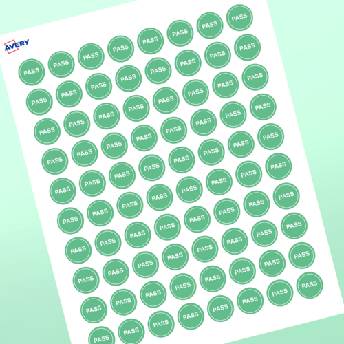 Professional Printed Round Labels