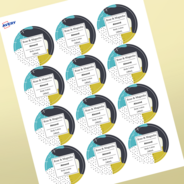 Professional Printed Round Labels