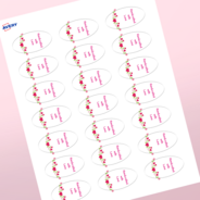 Professional Printed Oval Labels
