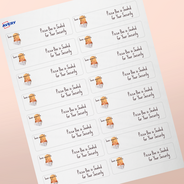 Professional Printed Rectangle Labels