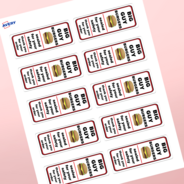 Professional Printed Rectangle Labels