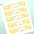 Professional Printed Rectangle Labels