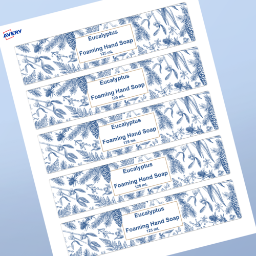 Professional Printed Rectangle Labels