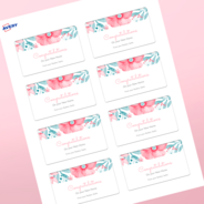 Professional Printed Rectangle Labels