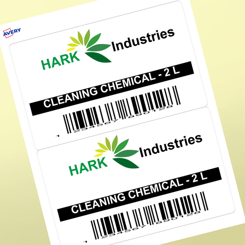 Professional Printed Rectangle Labels