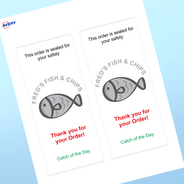 Professional Printed Rectangle Labels