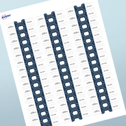 Professional Printed Barbell Labels