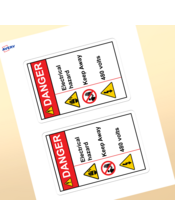 Étiquettes rectangulaires
