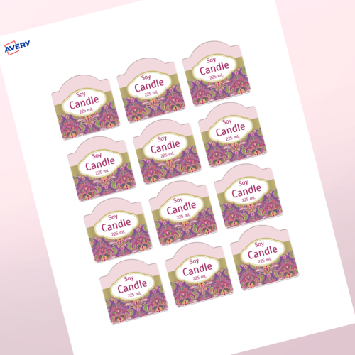 Professional Printed Arched Labels