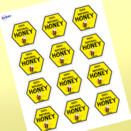 Professional Printed Hexagon Labels