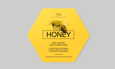 Custom Printed Hexagon Labels