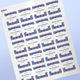 Professional Printed Square Labels
