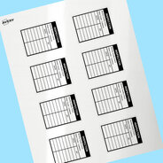 Professional Printed Rectangle Labels