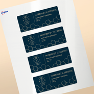 Professional Printed Rectangle Labels