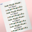 Professional Printed Rectangle Labels