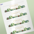 Professional Printed Rectangle Labels