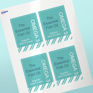 Professional Printed Rectangle Labels