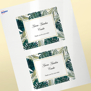 Professional Printed Rectangle Labels