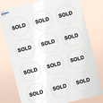 Professional Printed Starburst Labels