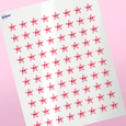 Professional Printed Star Labels