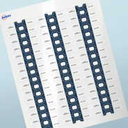 Professional Printed Barbell Labels