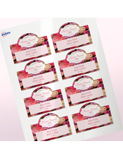Professional Printed Arched Labels