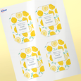 Professional Printed Emerald Labels