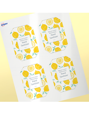 Professional Printed Emerald Labels