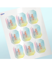 Professional Printed Emerald Labels